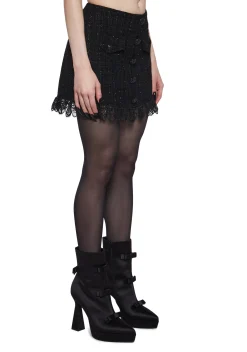 Widow Bottoms|Skirts*Chance Rendezvous Tweed Skirt