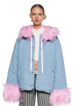 dELiA*s by Dolls Kill Outerwear|Plus*Change Your Mind Quilted Jacket