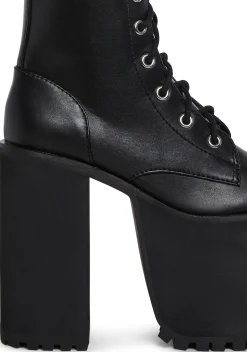 Current Mood Boots*Chaos Creators Platform Combat Boots