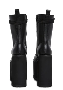 Current Mood Boots*Chaos Creators Platform Combat Boots