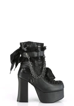 Demonia Boots*Charade Shock Ankle Boots