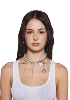 Widow Jewelry*Charm Chain Necklace