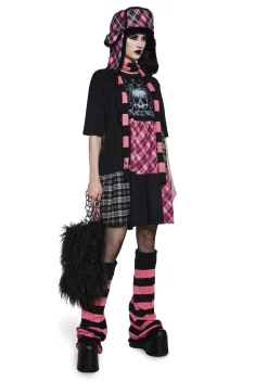 The Grave Girls Dresses|Plus*Charmed Wrath Patchwork Babydoll Dress