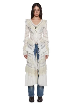 Sugar Thrillz Outerwear|Plus*Charming Maxi Duster