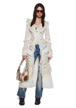 Sugar Thrillz Outerwear|Plus*Charming Maxi Duster