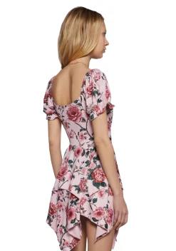 Current Mood Dresses|Mini Dresses*Chasin’ Rainbows Mini Dress - Pink Floral