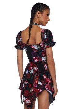 Current Mood Dresses|Mini Dresses*Chasin' Rainbows Mini Dress - Floral