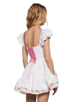 Dolls Kill | Care Bears x Strawberry Shortcake Dresses|Plus*Cheerful Spirits Fit N’ Flare Dress