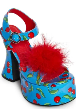 Current Mood Platforms|Heels*Cherry Toss Platform Sandals