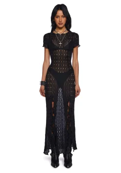 x_Hesperus Dresses*Chill Date Maxi Dress - Black