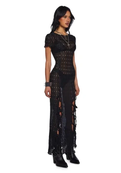 x_Hesperus Dresses*Chill Date Maxi Dress - Black