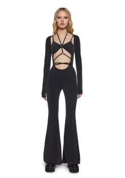 DARKER WAVS Jumpsuits & Rompers*Chord Strappy Catsuit