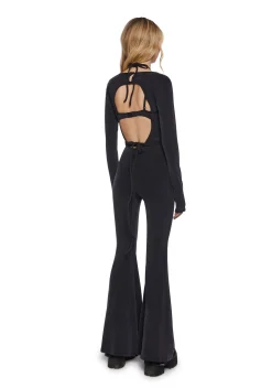 DARKER WAVS Jumpsuits & Rompers*Chord Strappy Catsuit