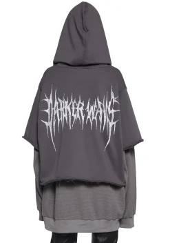 DARKER WAVS Outerwear|Sweatshirts & Hoodies*Chord Thermal Zip-Up Hoodie