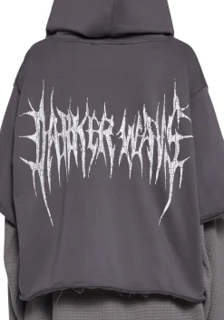 DARKER WAVS Outerwear|Sweatshirts & Hoodies*Chord Thermal Zip-Up Hoodie
