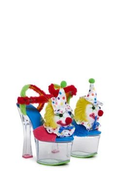 Club Exx Platforms|Heels*Chuckle Charm Platform Heels