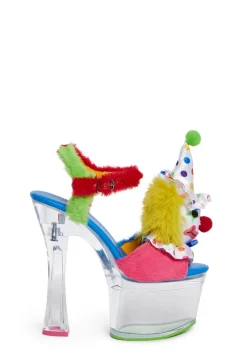 Club Exx Platforms|Heels*Chuckle Charm Platform Heels