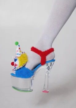 Club Exx Platforms|Heels*Chuckle Charm Platform Heels