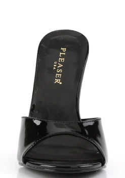 Pleaser Sandals*Classique-01 Peep Toe Slides