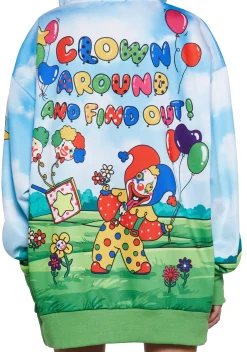 Club Exx Outerwear|Sweatshirts & Hoodies*Clown Around Oversized Hoodie