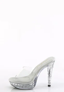 Fabulicious Platforms*Cocktail-501 Platform Heels - Rhinestone