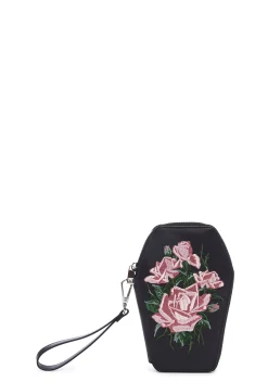 x_Dolls Kill Bags*Coffin Rose Wallet