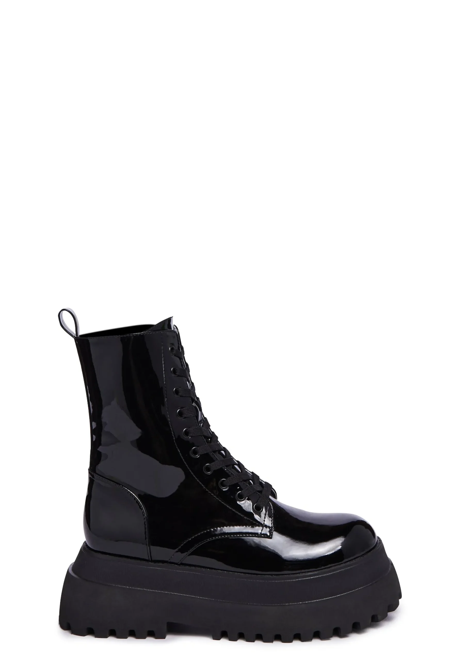 Trickz N' Treatz Boots*Color Me Haunted Mismatched Boots - Black/Green
