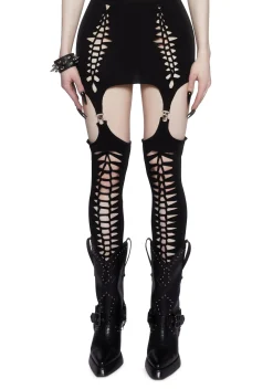 Widow Bottoms|Skirts*Coming In Hot Mini Skirt And Leg Warmers Set