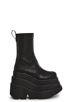 DARKER WAVS Boots|Platforms*Compression Stacked Platform Boots