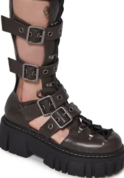 Club Exx Sandals*Constant Sunrise Knee High Sandals