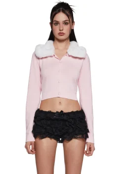 Sugar Thrillz Tops|Plus*Constant Winks Knit Cardigan
