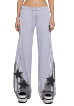 dELiA*s by Dolls Kill Bottoms|Pants*Cool Mixtape Wide Leg Sweatpants