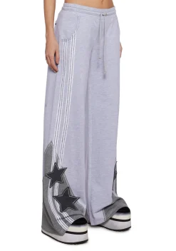 dELiA*s by Dolls Kill Bottoms|Pants*Cool Mixtape Wide Leg Sweatpants