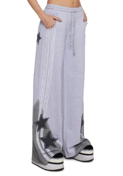 dELiA*s by Dolls Kill Bottoms|Pants*Cool Mixtape Wide Leg Sweatpants