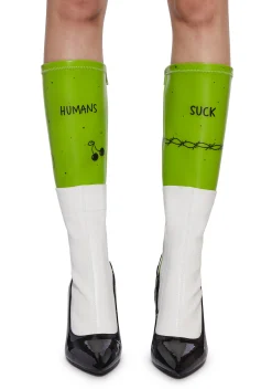 Club Exx Boots*Cosmic Being Heeled Boots