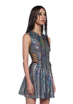 Club Exx Dresses|Mini Dresses*Cosmic Disco Mini Dress