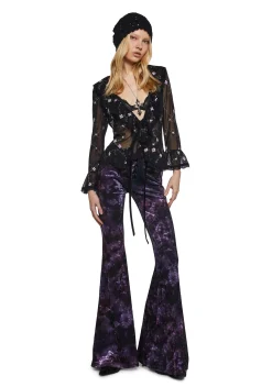 Widow Bottoms|Pants*Cosmic Performer Bell Bottoms