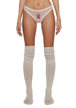 Sugar Thrillz Lingerie|Plus*Cottage Romance Panty Set