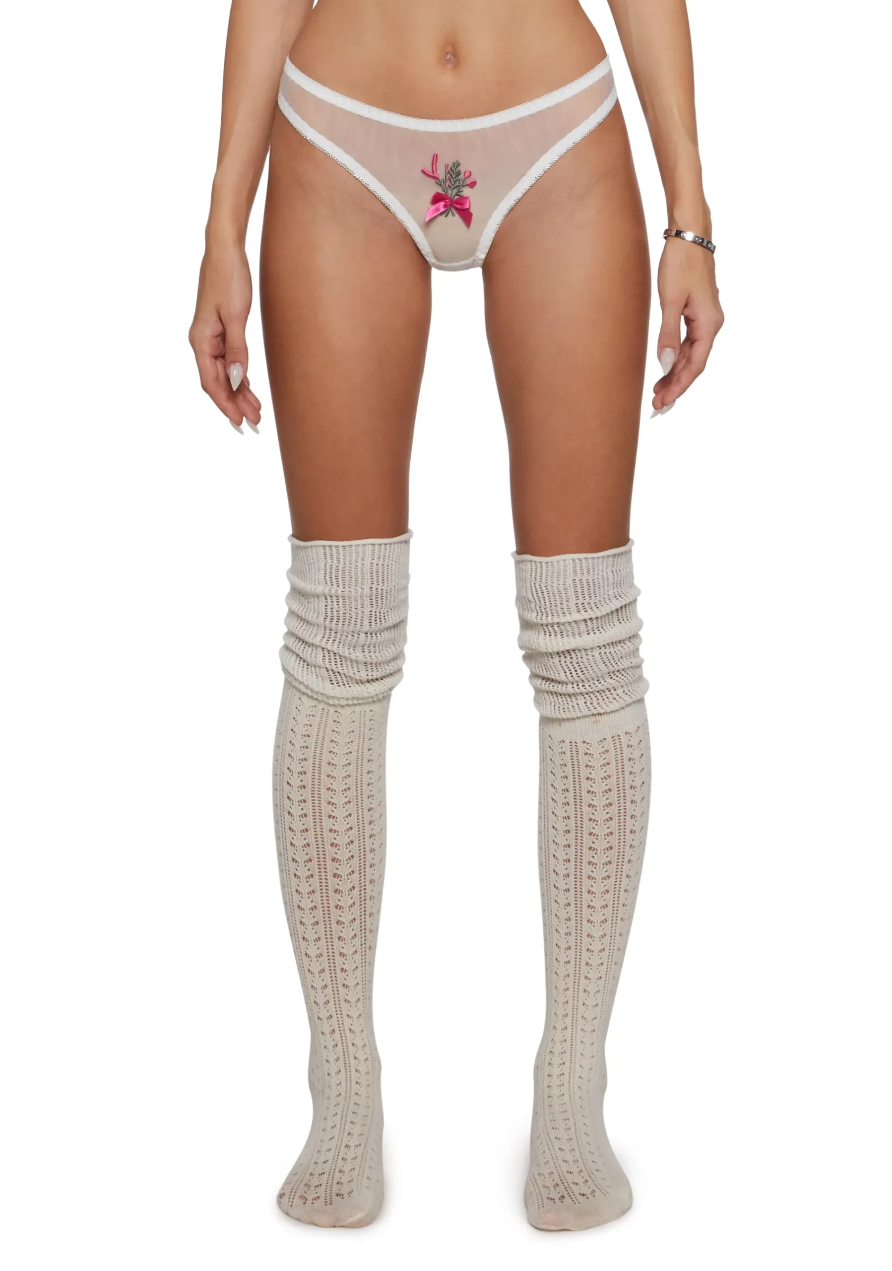 Sugar Thrillz Lingerie|Plus*Cottage Romance Panty Set