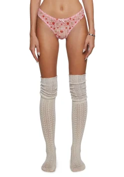 Sugar Thrillz Lingerie|Plus*Cottage Romance Panty Set
