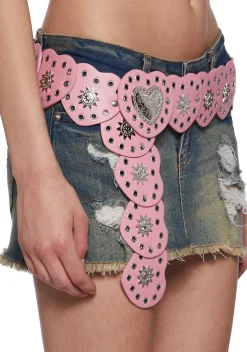 Sugar Thrillz Belts & Harnesses*Courting Hearts Waist Belt
