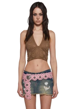 Sugar Thrillz Belts & Harnesses*Courting Hearts Waist Belt