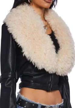 Generation Kiss Outerwear|Plus*Covet Moto Jacket - Black