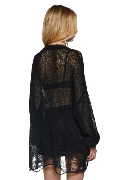 Widow Tops|Plus*Coveted Acts Knit Sweater