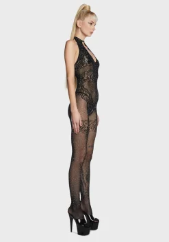 x_Leg Avenue Lingerie*Cozy Session Fishnet Bodystocking