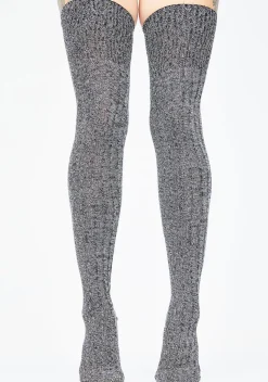 x_Leg Avenue Socks & Tights*Cozy Up Knit Thigh Highs