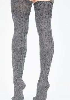 x_Leg Avenue Socks & Tights*Cozy Up Knit Thigh Highs