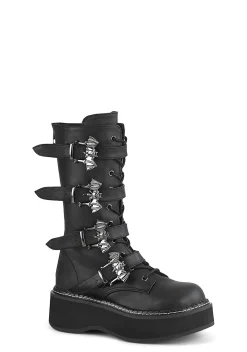Demonia Boots*Creature Of Hell Platform Lace Up Boots