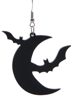 x_ATVT Jewelry*Crescent Flight Drop Earrings