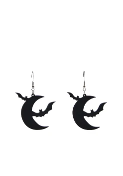 x_ATVT Jewelry*Crescent Flight Drop Earrings